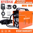 Mig 160a Welder Inverter Flux Core Wire Gasless Arc Ac Metal Welding Machine