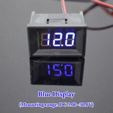Dc 6v 12v 24v Digital Led Display Panel Voltage Volt Meter Voltmeter Car Battery