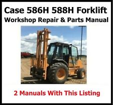 Case 586h 588h Forklift Workshop Repair Amp Parts Manual