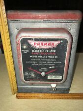Vintage Parmak 6 Volt Solid State Electric Fence Charger Model Deluxe Field Ss