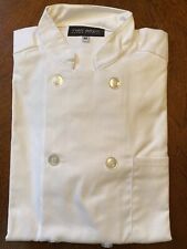 New Ladies White Chef Coatjacket Size M By Neil Allyn Career Apparel Nice