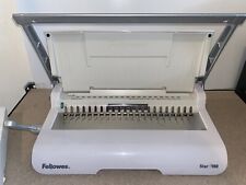 Fellowes Star150 Binding Machine Crc50065 New With Box Binder Combs