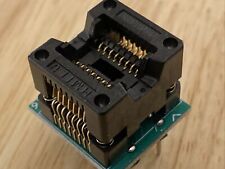Sop16soic16 150mil Width 127mm Pitch To Dip16 Solder Free Zif Adapt Us Ship