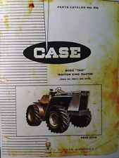 Case 1200 Traction King Turbo Diesel 4wd All Wheel Steer Tractor Parts Manual