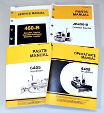 Service Manual For John Deere 450b Crawler Dozer Tractor Parts Repair Operators