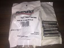 Ridgid 34790 Package Of 5 Pins W Clips For Pipe Cutters
