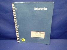 Tektronix 496496p Spectrum Analyzer With Options Service Manual Volume 1