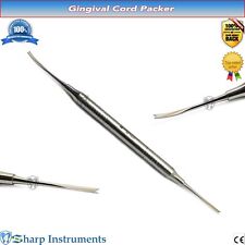 Gingival Cord Packer Dental Sulcus Tooth Retraction Restorative Packing Scaler