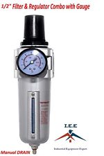 Air Pressure Regulator Amp Filter Combo Compressor 12 Amp Gauge