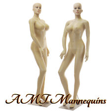 Female Sexy Mannequinmetal Stand Full Body Busty Manikin Sp242wigs