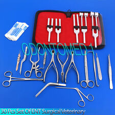 30 Pcs Set Of Ent Surgical Veterinary Diagnostic Surgery Instruments Ds 921