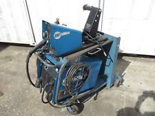 Miller Invision 456p Welder With S 75s Wire Feeder Cart Leads Good Working