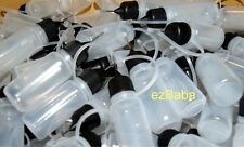 30x Plastic Needle Tip Drip Dropper Bottle For Storing Any Kind Of Liquid 10ml