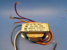 1 Hammond 300372 5v 25v 300v 7 Wire Shielded Pot Transformer Mounting Tabs