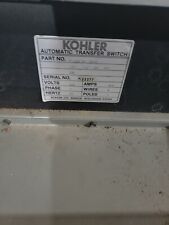 Kohler Automatic Transfer Switch 400amp 208vac 3phase