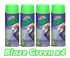 Performix Plasti Dip Blaze Green 4 Pack Rubber Coating Spray 11oz Aerosol Cans