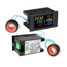 100a Voltage Current Power Meter Frequency Factor Detector Ac 80 300v200 450v