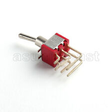 5 Mini Right Angle Toggle Switch Switches Dpdt 3 Position On Off On Pcb Mount