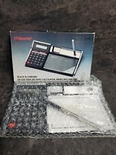 Unisonic Deluxe Executive Desk Set Withsolar Calculator Memo Pad Pen Amp Calendar