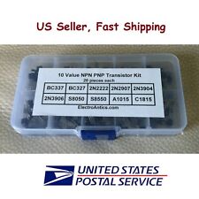 200 Pcs 10 Types Transistor Assortment Kit 20 Each With Box To 92 Us Seller
