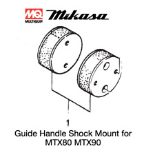 Shock Mount With Pin 1 Pc For Multiquip Mikasa Mtx80 Mtx90 Rammers 366346270