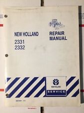 2002 New Holland Disc Mower 2331 Amp 2332 Repair Manual