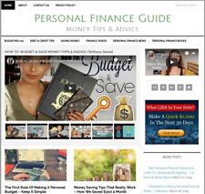 Personal Finance Turnkey Affiliate Website Business For Sale With Auto Content