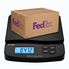 66lb Digital Postal Shipping Lcd Tabletop Scale Weight Postage Kitchen Adapter