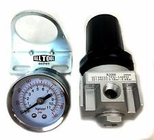 14 Air Compressor Regulator Industrial Grade With Pressure Gauge Replacement