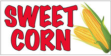 12x6 Decal Sticker Sweet Corn Food Truck Restaurant Store Sign Wb
