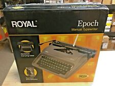 Royal 79103y Epoch Manual Typewriter 44 Keys And 88 Characters