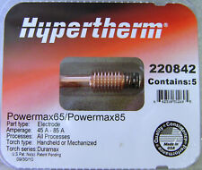Hypertherm Genuine Powermax 85 Electrodes 220842 5 Pack