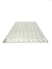Aluminum Diamond Sheet Plate 24 X 48 100 10 Gauge 3003 Chrome Polish