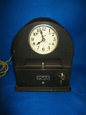 Vintage Simplex Time Recorder Machine Clock