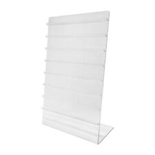 19h Carded Lucite Clear Acrylic Earring Display Stand Retail Store Fixture