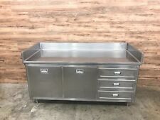 Ace Fabrication Stainless Steel Counter Amp Storage Cabinet 72 X 30 X 39