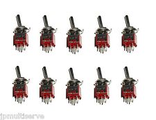 10 Onoffon Subminiature Dpdt Toggle Switch Mini