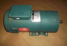 Reliance Dc Motor T5s1013a Wy 1hp 180vdc 1750rpm Mf0056hc Frame