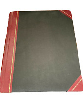 Vintage Boorum Amp Pease 1602 12 Bound Columnar Book 1025 X 125 Hard Cover