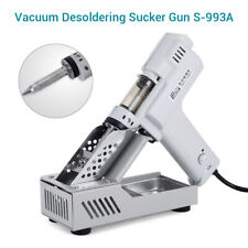 110v Vacuum Desoldering Pump Suction Gun Romoval Tool Aluminum Tin Heating Core