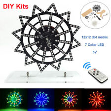 Colorful Led Automatic Rotating Ferris Wheel Kit Electronic Music Components Diy