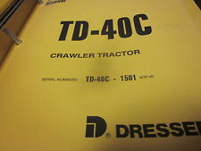 Dresser Td 40c Dozer Service Manual
