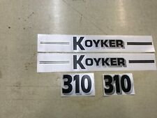 Koyker 310 Loader Decals