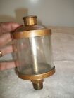 Large Nos Rod Oiler Hit And Miss Engine Brass Lubricator Steam New Old Stock