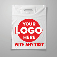 Personalised Carrier Bags Custom Printed Plastic Bags Polythene Shop With Logo
