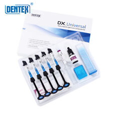 Dxuniversal Dental Light Cure Composite Resin Kit Shade Etching Gel Adhesive