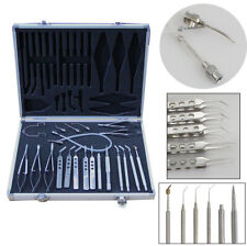 21pcs Ophthalmic Cataract Eye Micro Surgery Surgical Instruments Carry Case Box