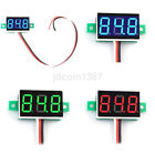 Mini Dc 0-30v Led 3-digital Diaplay Voltage Voltmeter Panel Meter With 3 Wires