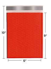 6x9 Red Poly Bubble Mailers Bags Mailer Padded Envelope
