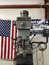 Supermax Milling Machine With 49 Table Dro Power Feeds